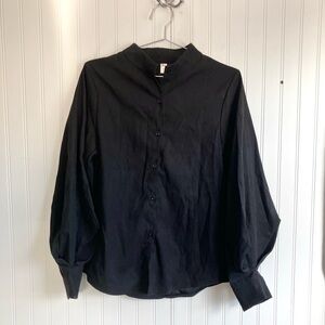 SIMU Bell Sleeve Blouse